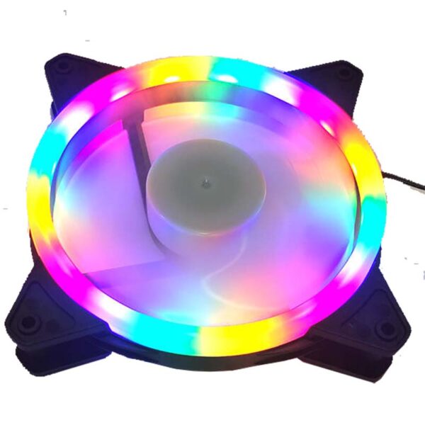 فن کیس 12 در 12 سانتی متر RGB دار دی نت