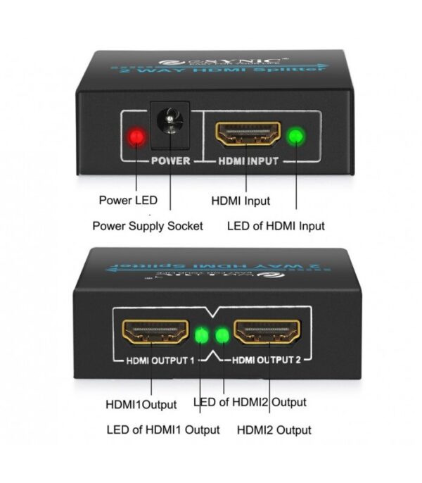 اسپلیتر 2 پورت Hdmi