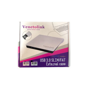 باکس DVD رایتر لپ تاپ USB 3.0 ونتولینک ضخامت 12.7 میلی متر