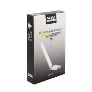 کارت شبکه Usb آنتن بلند آلفا مدل Uw10s