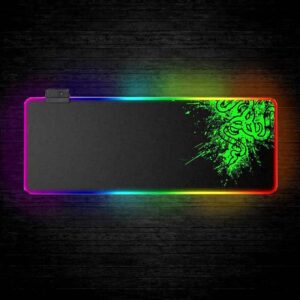 پدموس اپتیکال گیمی سایز 70 در 30 طرح ریزر RGB
