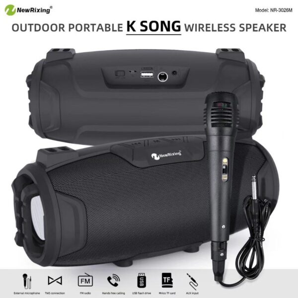 اسپیکر بلوتوثی نیوریکسینگ مدل NEW REXING NR - 3026M