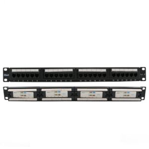 پچ پنل کی نت 24 پورت-Knet Patch Panel Cat6 UTP 24port 1U