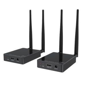 انتقال بی سيم H.265 HDMI تا 100 متر + ریموت فرانت