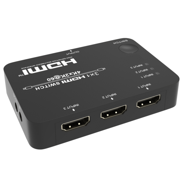 سوئيچ 3 پورت 2.0 HDMI با ریموت کنترل فرانت