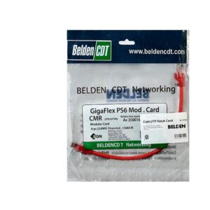 پچ کورد بلدن (کابل لن) Cat6 UTP بدون شیلد 30 سانتی متری
