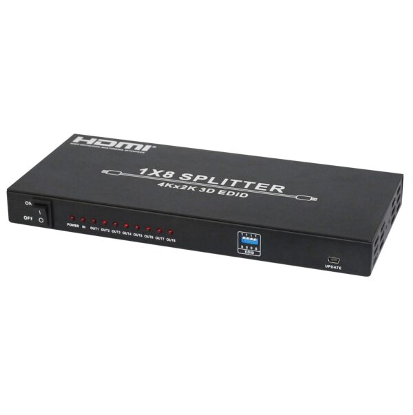 اسپليتر 8 پورت HDMI با قابليت EDID فرانت