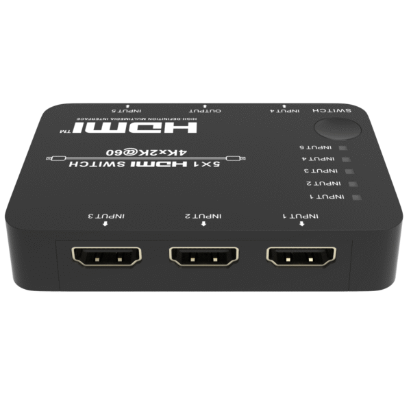 سوئيچ 5 پورت 2.0 HDMI با ریموت کنترل فرانت
