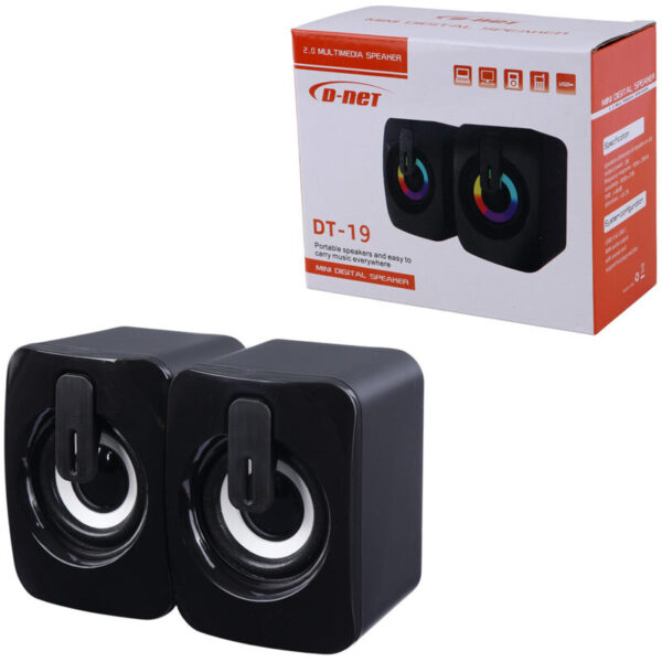 اسپیکر 2 تیکه دی نت مدل DT-19