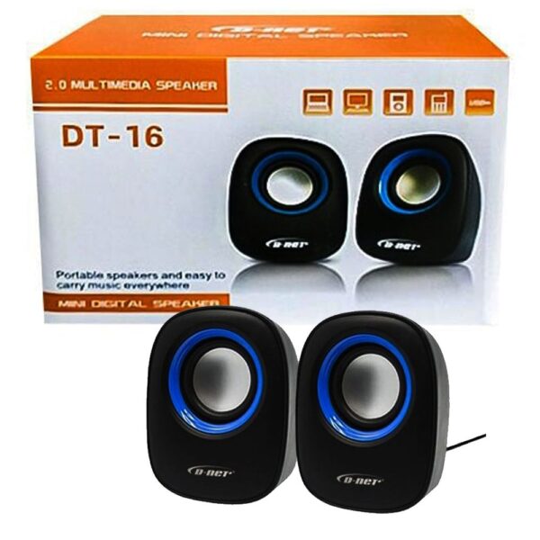 اسپیکر 2 تکه دی نت مدل DT-16