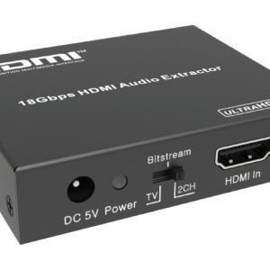 جدا کننده صدا و تصوير HDMI به آنالوگ و دیجيتال فرانت