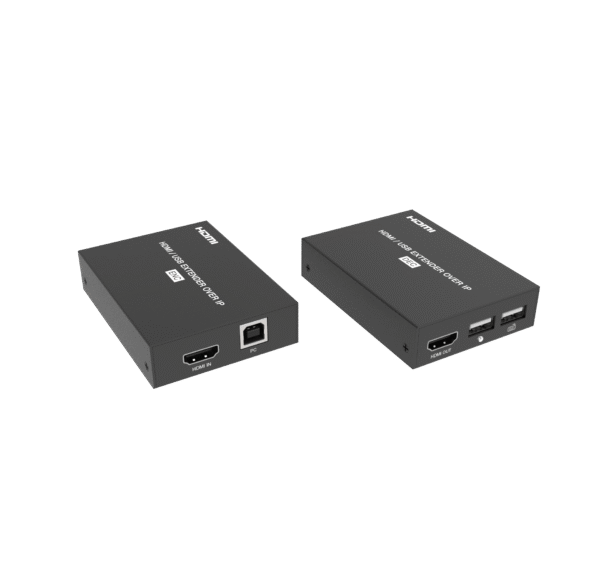 افزايش HDMI KVM تحت شبکه TCP/IP تا 150 متر H.265 فرانت
