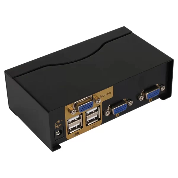 KVM سوییچ 2 پورت VGA/USB فرانت