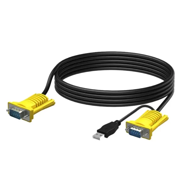 KVM سوییچ 2 پورت VGA/USB فرانت