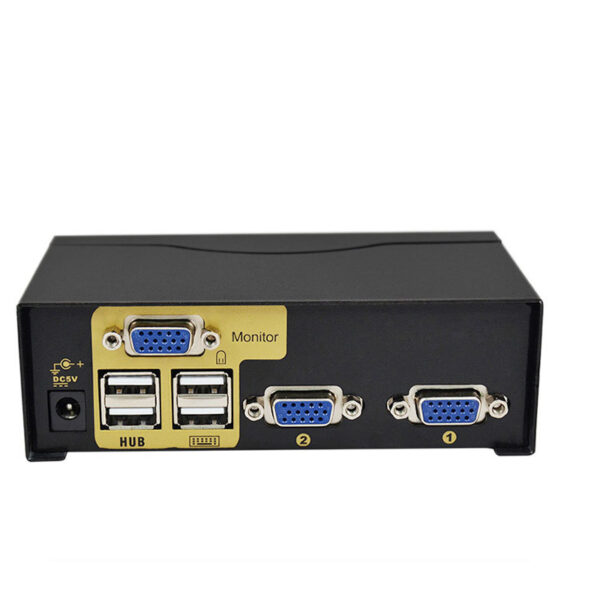 KVM سوییچ 2 پورت VGA/USB فرانت