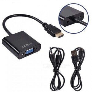 مبدل HDMI به VGA همراه صدا با کيفيت HD فرانت