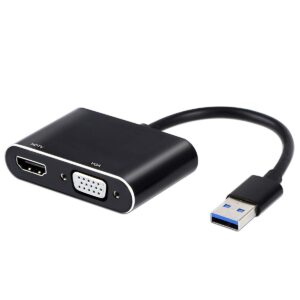 مبدل USB3.0 به VGA+HDMI+AUDIO فرانت FN-U3DVH