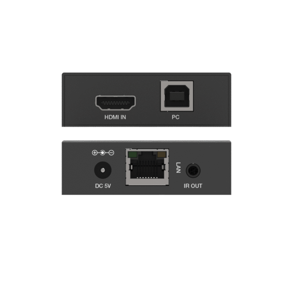 افزايش HDMI KVM تحت شبکه TCP/IP تا 150 متر H.265 فرانت