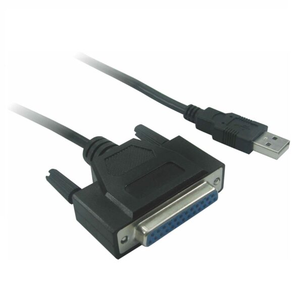 کابل USB به ٢۵ پين پرینتر پارالل فرانت