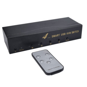 KVM سوییچ 4 پورت VGA/USB فرانت