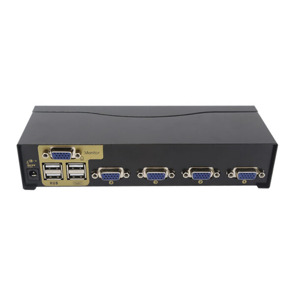 KVM سوییچ 4 پورت VGA/USB فرانت