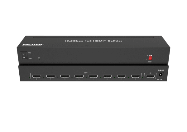 اسپلیتر 8 پورت HDMI v1.4bبا کیفیت 4K@30Hz(4:2:0) قابلیت EDID فرانت