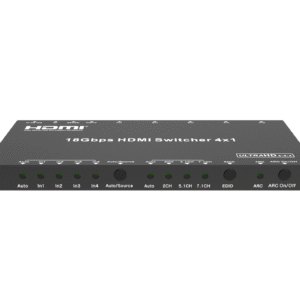 سوئيچ 4 پورتHDMI v2.0 با خروجي صدا + RS232 فرانت
